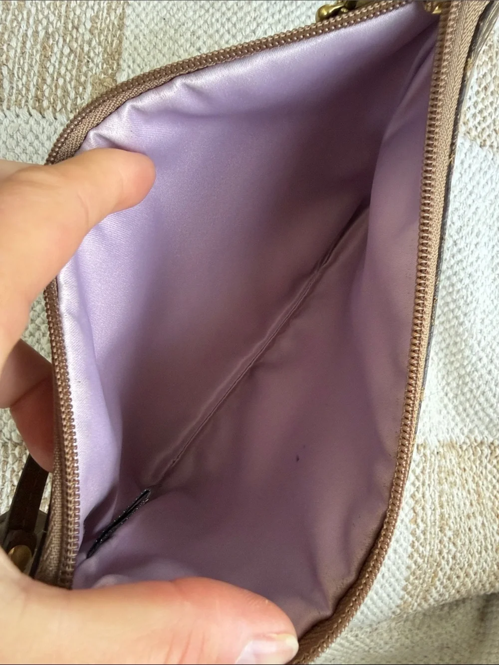 Coach Y2K Signature Floral Appliqué Wristlet